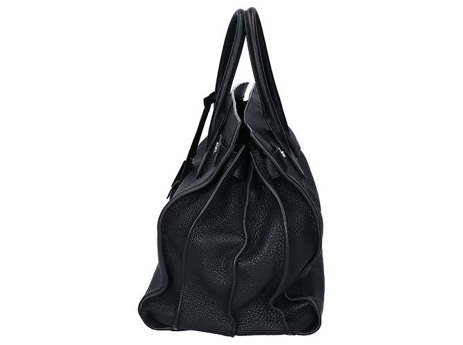 Autre Marque Yves Saint Laurent Sac De Jour Souple Large Tote Bag Nero - vista 2