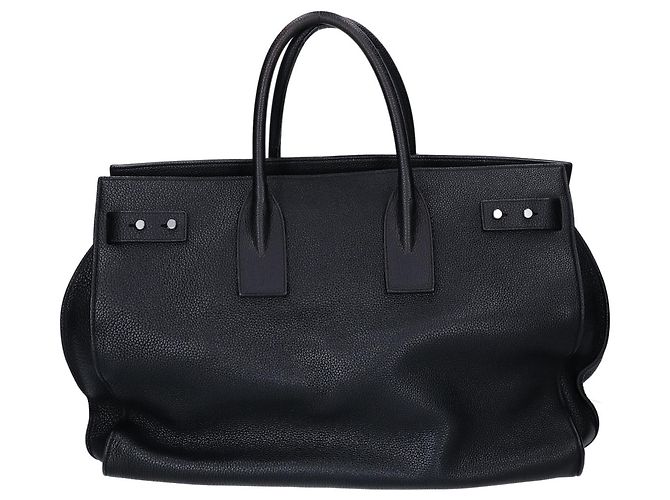 Autre Marque Yves Saint Laurent Sac De Jour Souple Large Tote Bag Nero - vista 3