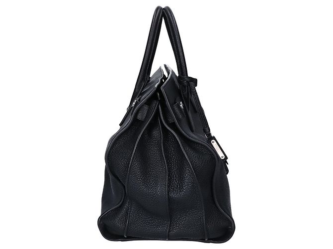 Autre Marque Yves Saint Laurent Sac De Jour Souple Large Tote Bag Nero - vista 4