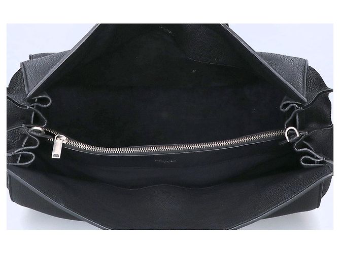 Autre Marque Yves Saint Laurent Sac De Jour Souple Large Tote Bag Nero - vista 7