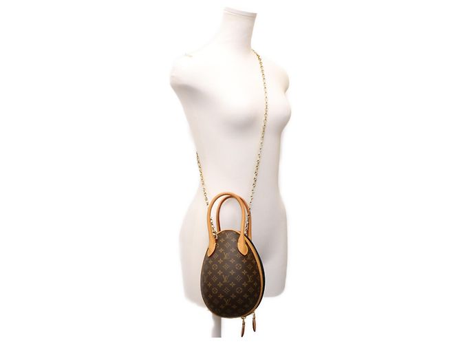 Louis Vuitton Monogram Egg Schultertasche Braun - Ansicht 15