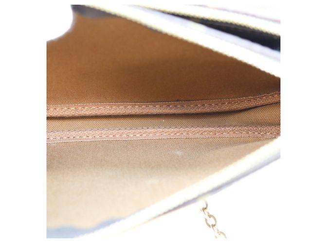 Louis Vuitton Monogram Khaki Multipochette Accessoires Schultertasche Braun - Ansicht 13