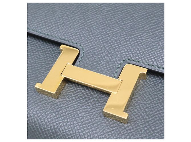 Hermès Borsa a pochette Hermes Constance To Go in Vert Foncé Verde scuro - vista 10