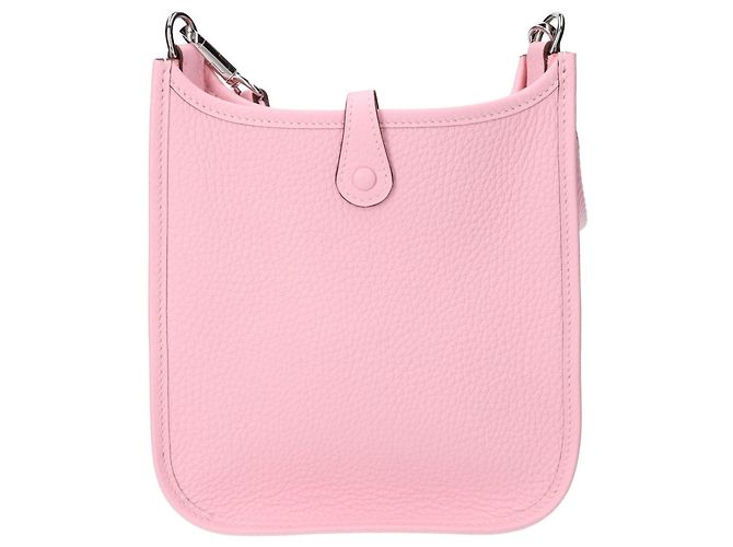 Hermès Borsa a tracolla Hermes K-stamp Taurillon Evelyne 16TPM Rosa - vista 3
