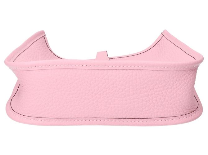 Hermès Borsa a tracolla Hermes K-stamp Taurillon Evelyne 16TPM Rosa - vista 5