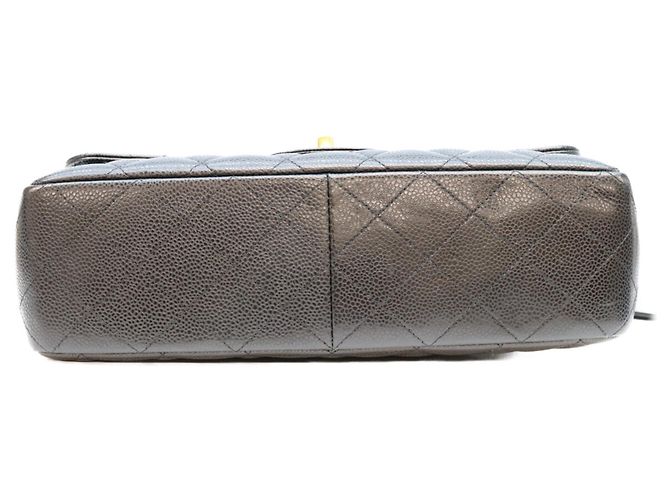 Timeless Borsa a tracolla Chanel in pelle caviar nera Nero - vista 5