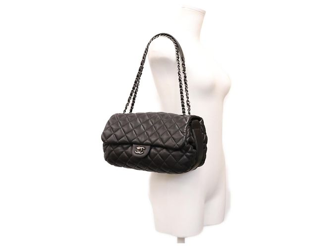 Chanel Matelassé S-flap Schultertasche Schwarz - Ansicht 13