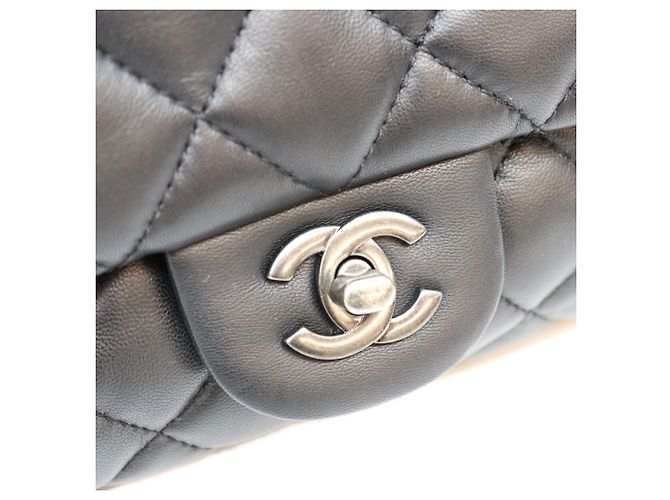Chanel Matelassé S-flap Schultertasche Schwarz - Ansicht 6