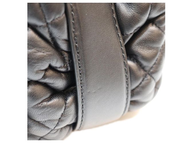 Chanel Matelassé S-flap Schultertasche Schwarz - Ansicht 7