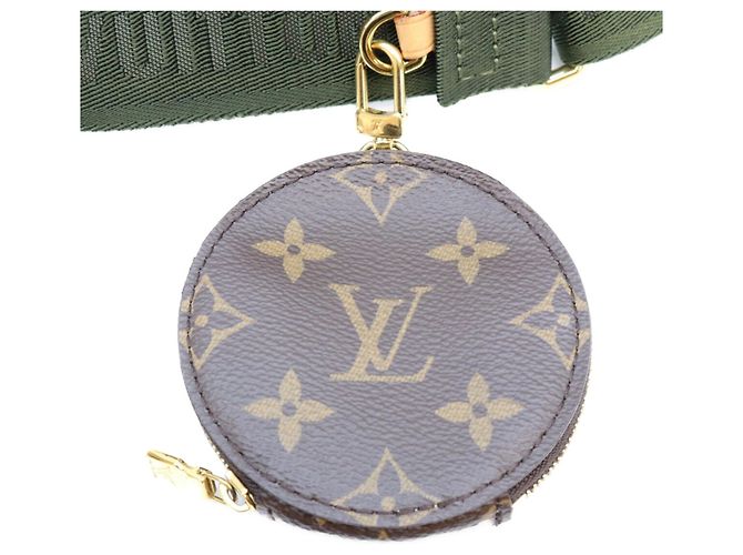 Sac à épaule Louis Vuitton Monogram Multipochette Accessoires Marron Kaki - vue 10