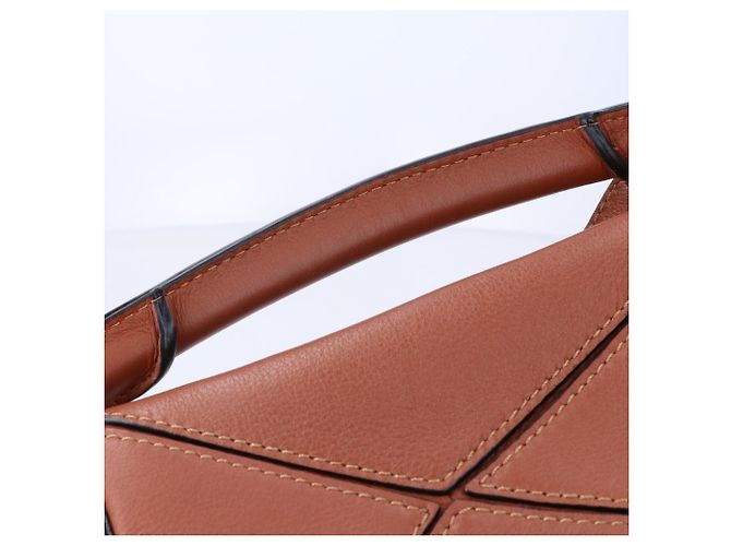 Bolso Mini Puzzle Loewe en marrón Castaño - vista 6