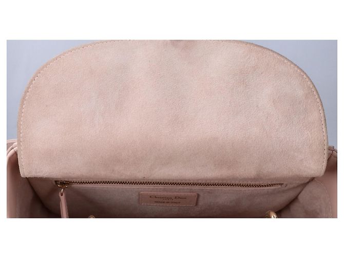 Borsa Christian Dior Lady Medium Cannage Beige - vista 9