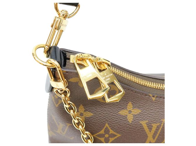 Borsa a tracolla Louis Vuitton Monogram Noir Boulogne PM Marrone - vista 6