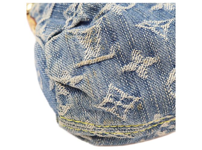Louis Vuitton Monogram Denim Mini Pleaty Schultertasche - Ansicht 10