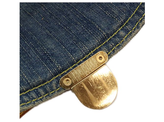 Louis Vuitton Monogram Denim Mini Pleaty Schultertasche - Ansicht 12