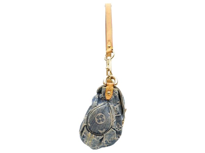 Louis Vuitton Monogram Denim Mini Pleaty Schultertasche - Ansicht 4