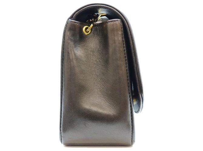 Borsa a tracolla Chanel A01164 Diana 22 in pelle d'agnello matelassé nera Nero - vista 4