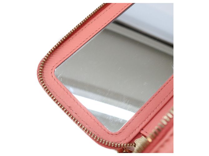 Vanity Chanel Schultertasche aus rosa Lammleder Pink - Ansicht 10