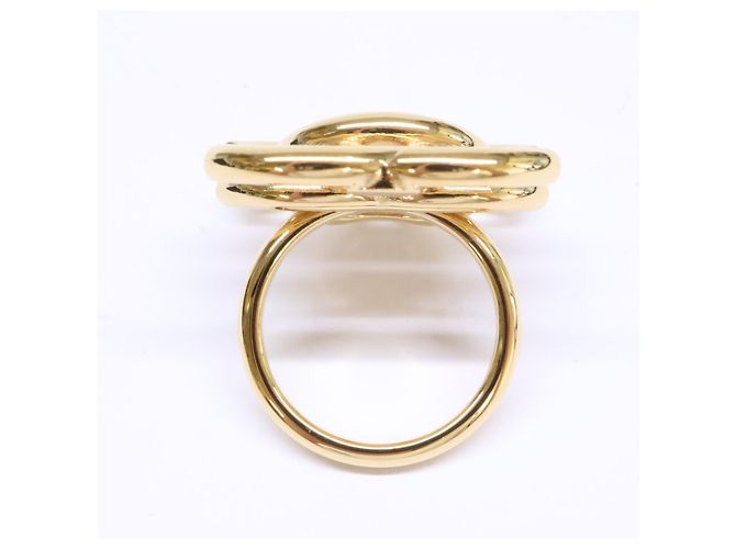 Anillo Chanel B26A ABH798 Double Coco Mark Dorado - vista 5