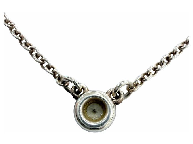 Autre Marque Collana Tiffany & Co. Elsa Peretti Diamond By the Yard Argento - vista 4