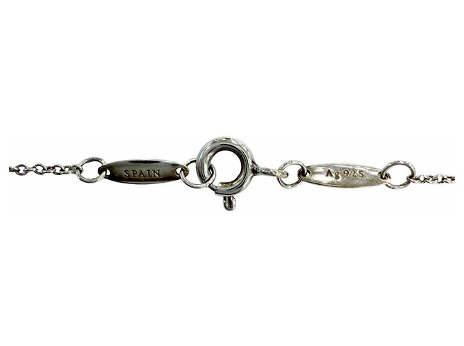 Autre Marque Collana Tiffany & Co. Elsa Peretti Diamond By the Yard Argento - vista 7