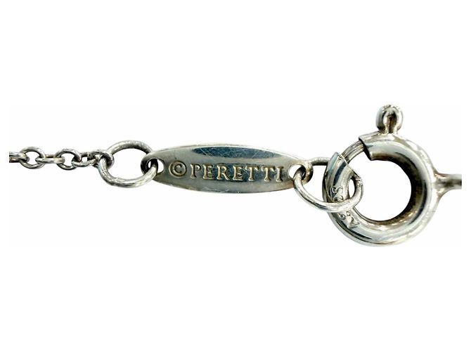 Autre Marque Collana Tiffany & Co. Elsa Peretti Diamond By the Yard Argento - vista 8
