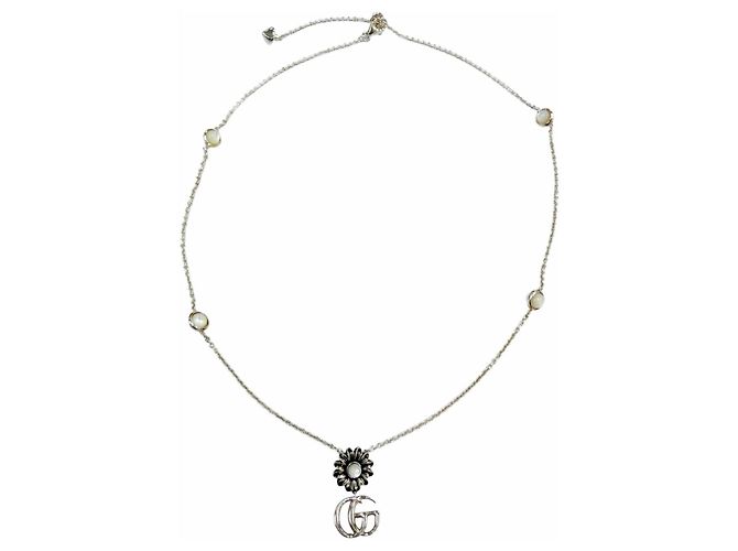 Collana Gucci Double G con madreperla Argento - vista 5