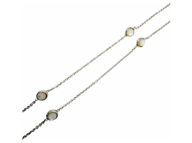 Collana Gucci Double G con madreperla Argento - vista 6