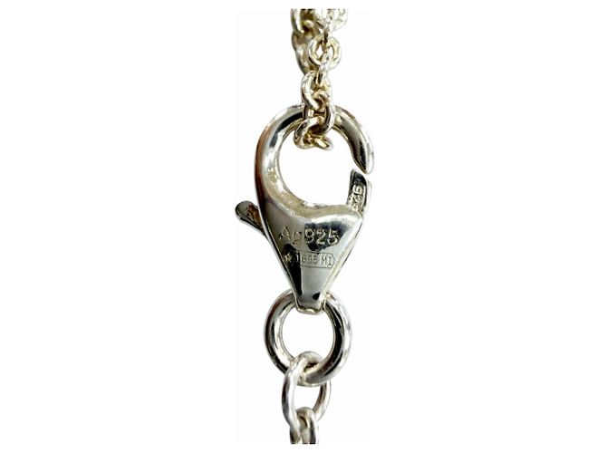 Collana Gucci Double G con madreperla Argento - vista 9