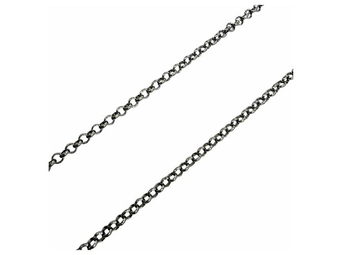 Gucci 455535 AG925 Interlocking G Arabesque Halskette Silber - Ansicht 5