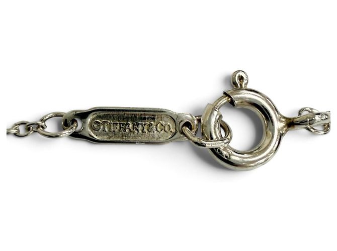 Autre Marque Colar com pingente Tiffany 1837 Interlocking Circle Prata - vista 10