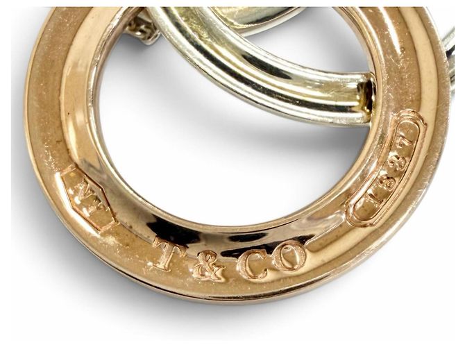Autre Marque Colar com pingente Tiffany 1837 Interlocking Circle Prata - vista 9