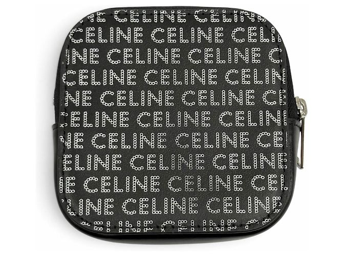 Céline Celine Black Leather Coin Case - view 3