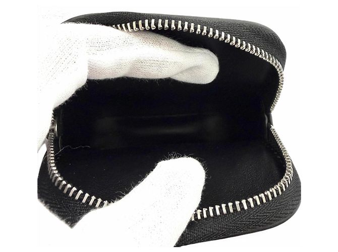 Céline Celine Black Leather Coin Case - view 5