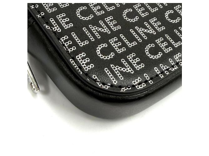Céline Celine Black Leather Coin Case - view 6