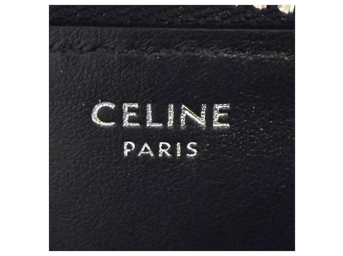 Céline Celine Black Leather Coin Case - view 9