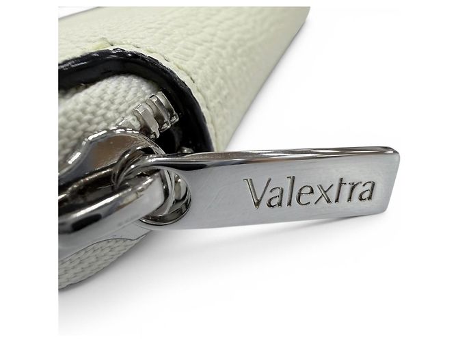 Valextra Zip Around Card Holder White - view 7