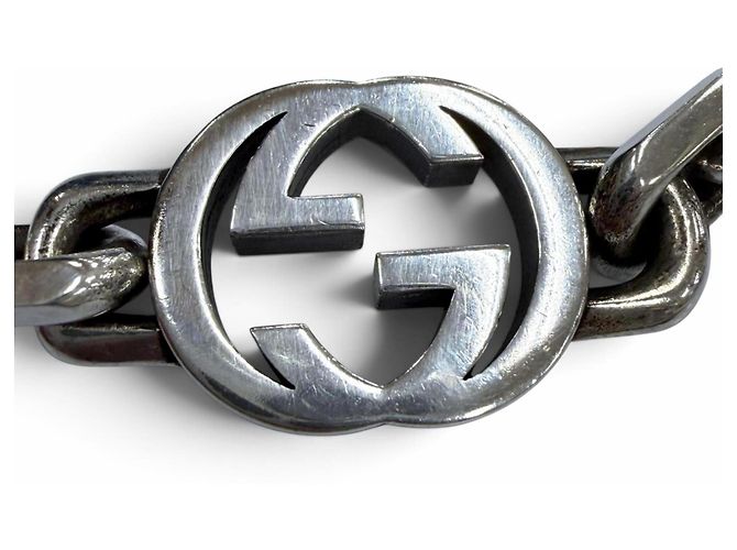 Gucci 627068 AG925 Interlocking G Charm-Armband Silber - Ansicht 4