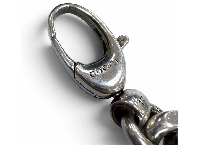 Gucci 627068 AG925 Interlocking G Charm-Armband Silber - Ansicht 6