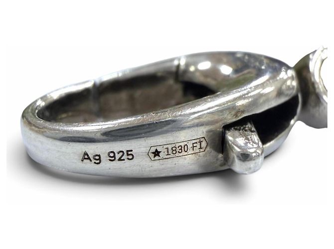 Gucci 627068 AG925 Interlocking G Charm-Armband Silber - Ansicht 8