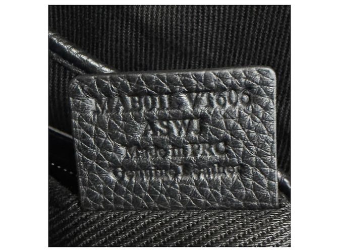BALLY Bolsa de Ombro e Pasta 2-Way Trainspotting em Couro Preto - vista 11