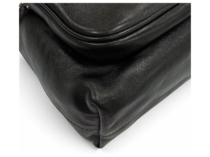 Borsa a tracolla Domino in pelle liscia Coach Nero - vista 6