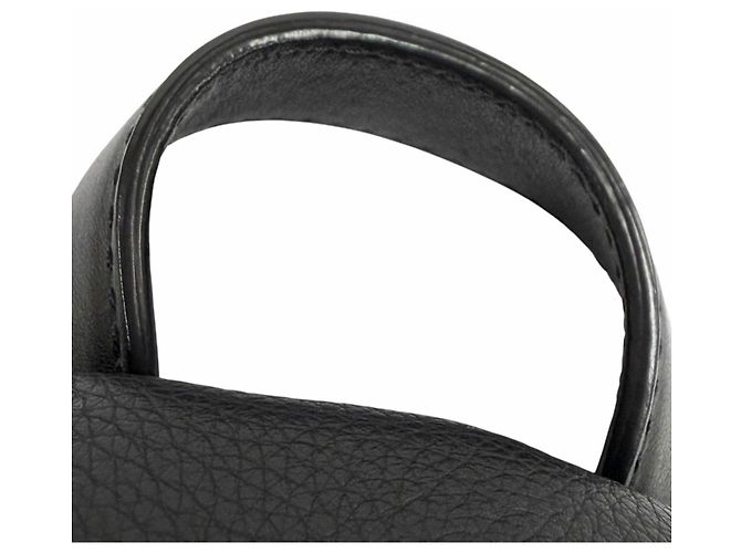 Mochila de couro BALLY Wolfson Marrom Preto - vista 8