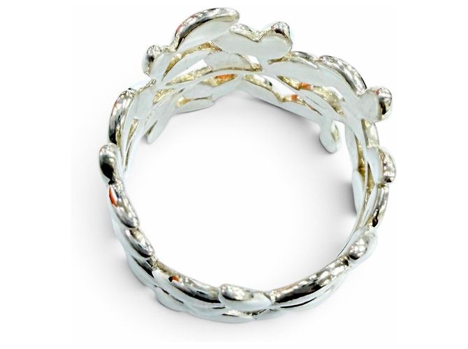 Autre Marque Anello Olive Leaf Paloma Picasso di Tiffany & Co. Argento - vista 4