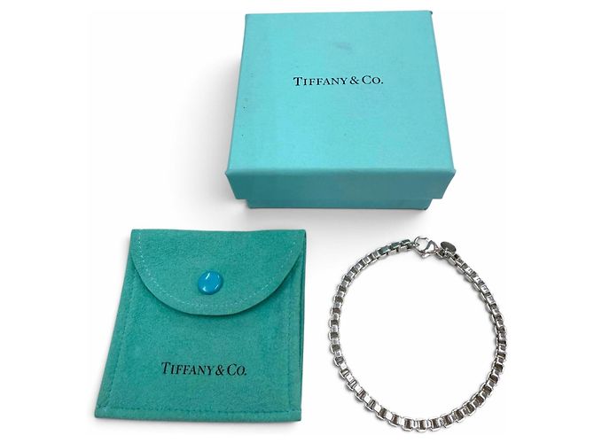 Autre Marque Bracciale a catena Tiffany & Co. Venetian 925 Argento - vista 2