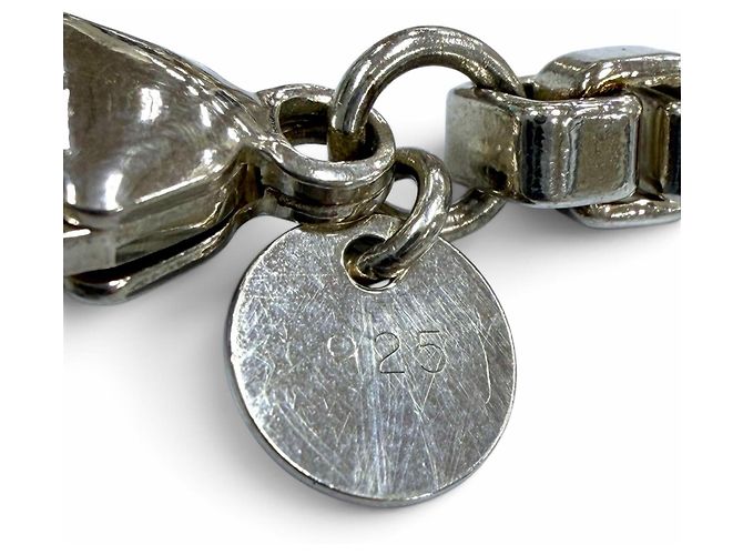 Autre Marque Bracciale a catena Tiffany & Co. Venetian 925 Argento - vista 6