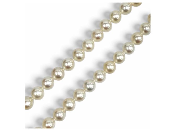 Autre Marque Collana lunga in perle d'acqua dolce Tiffany Ziegfeld Collection Argento Bianco - vista 6