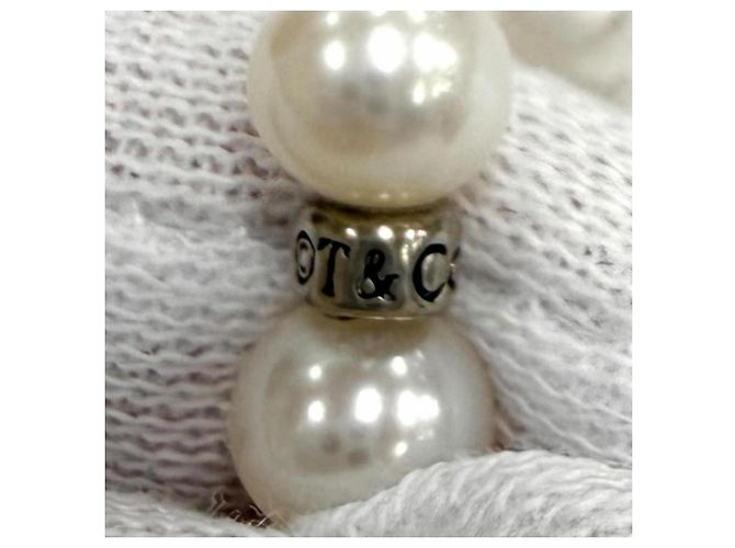Autre Marque Collana lunga in perle d'acqua dolce Tiffany Ziegfeld Collection Argento Bianco - vista 7