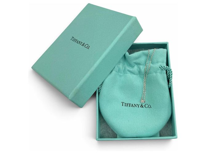 Autre Marque Collana Tiffany & Co. Elsa Peretti Diamond by the Yard Argento - vista 2