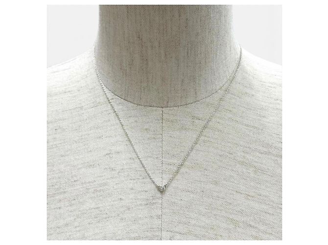 Autre Marque Collana Tiffany & Co. Elsa Peretti Diamond by the Yard Argento - vista 3